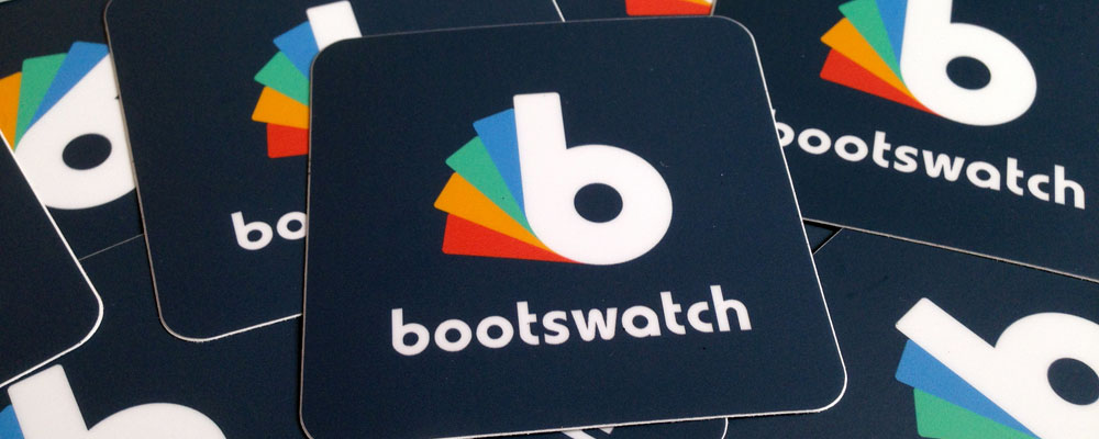Bootswatch Stickers