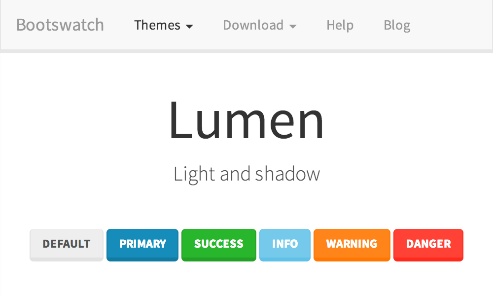 Lumen theme's thumbnail