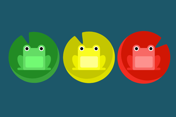 Flexbox Froggy: A game for learning CSS Flexbox